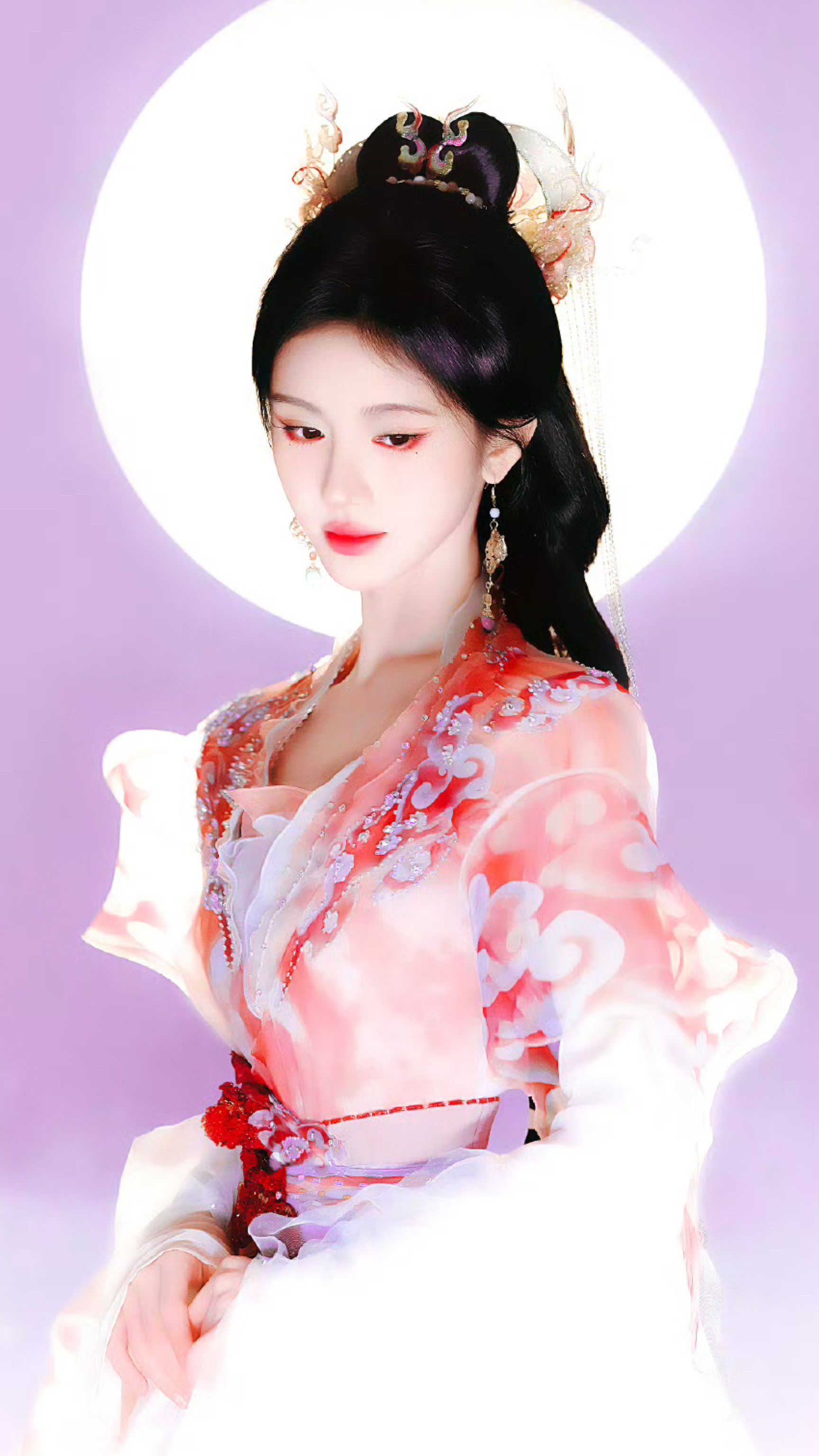 The Enchanting Journey of a Change-Inspired Hanfu Girl Child The Enchanting Journey of a Change-Inspired Hanfu Girl Child