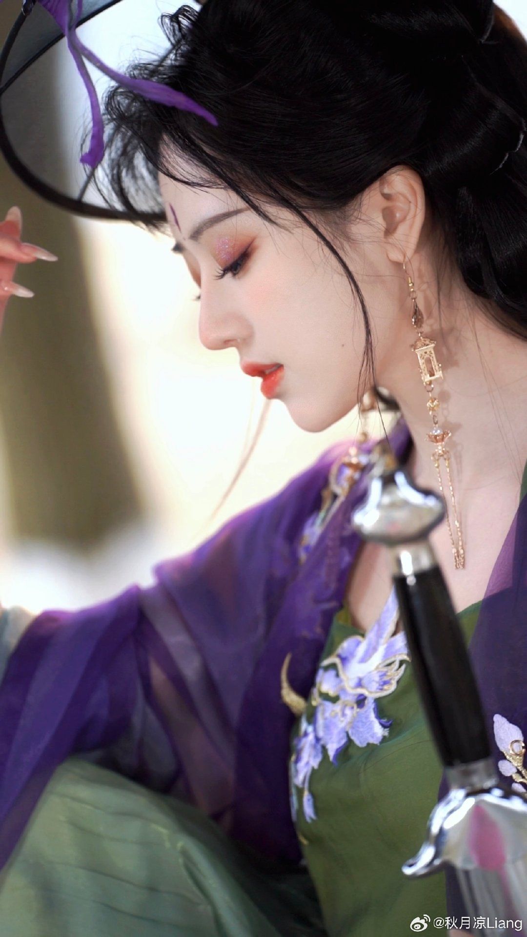 Elegant Round-neck Cheongsam Dress:Embracing 30s Allure Elegant Round-neck Cheongsam Dress:Embracing 30s Allure