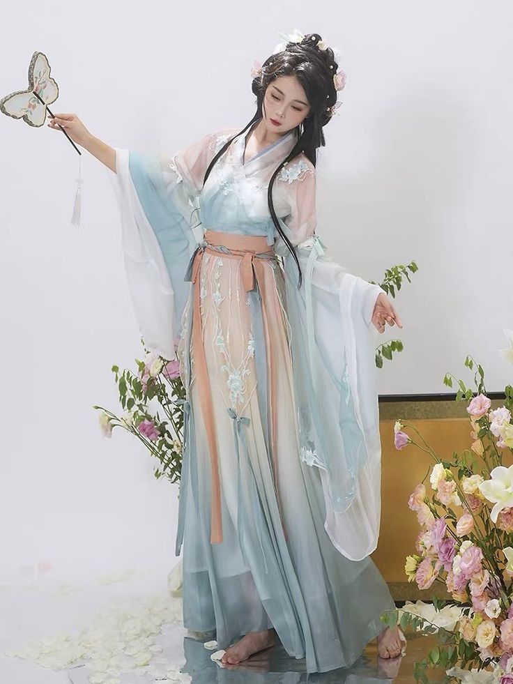 Ancient Charm of Hanfu Dress for Little Girls Ancient Charm of Hanfu Dress for Little Girls