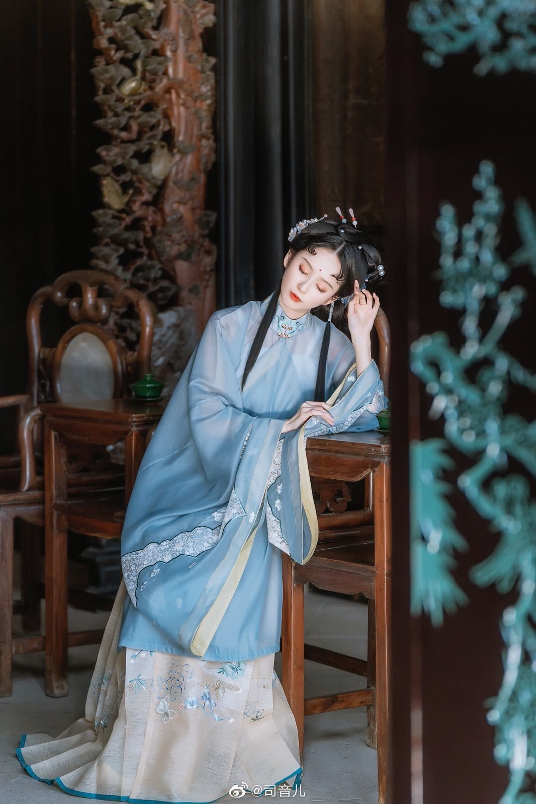 Womens Summer Song Dynasty Hanfu Robe:A Blend of Tradition and Comfort Womens Summer Song Dynasty Hanfu Robe:A Blend of Tradition and Comfort
