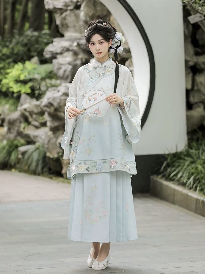 The Enchantment of Chinese Hanfu for Little Girls The Enchantment of Chinese Hanfu for Little Girls