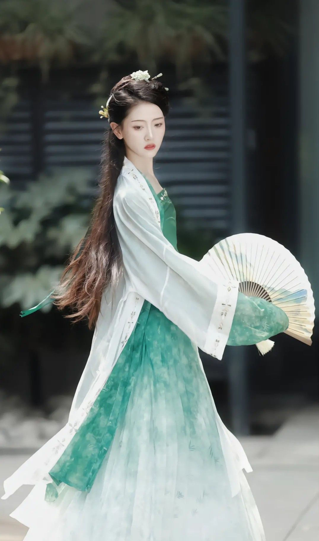 Elegance in Harmony:The Long Song of Le Yanyans Hanfu Fashion Elegance in Harmony:The Long Song of Le Yanyans Hanfu Fashion