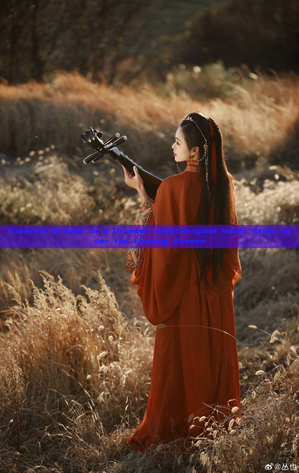 Ethereal Dreams in a Drunken Night:Original Hanfu Style under the Evening Breeze Ethereal Dreams in a Drunken Night:Original Hanfu Style under the Evening Breeze