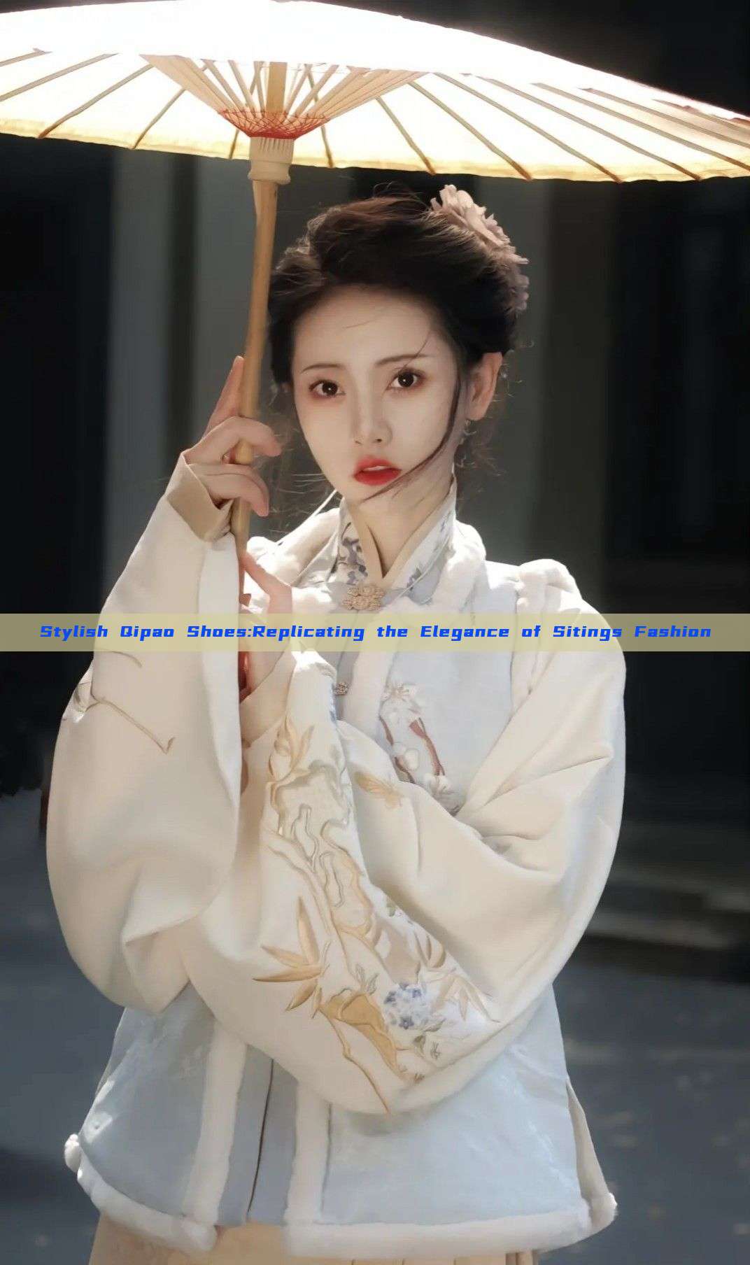 Stylish Qipao Shoes:Replicating the Elegance of Sitings Fashion Stylish Qipao Shoes:Replicating the Elegance of Sitings Fashion