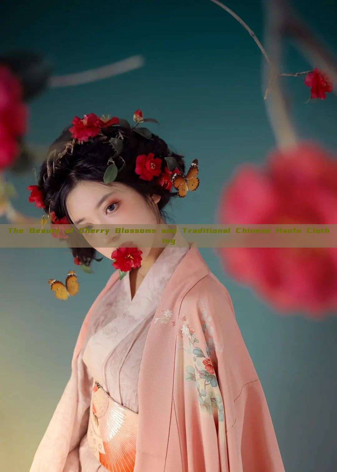 The Beauty of Cherry Blossoms and Traditional Chinese Hanfu Clothing The Beauty of Cherry Blossoms and Traditional Chinese Hanfu Clothing