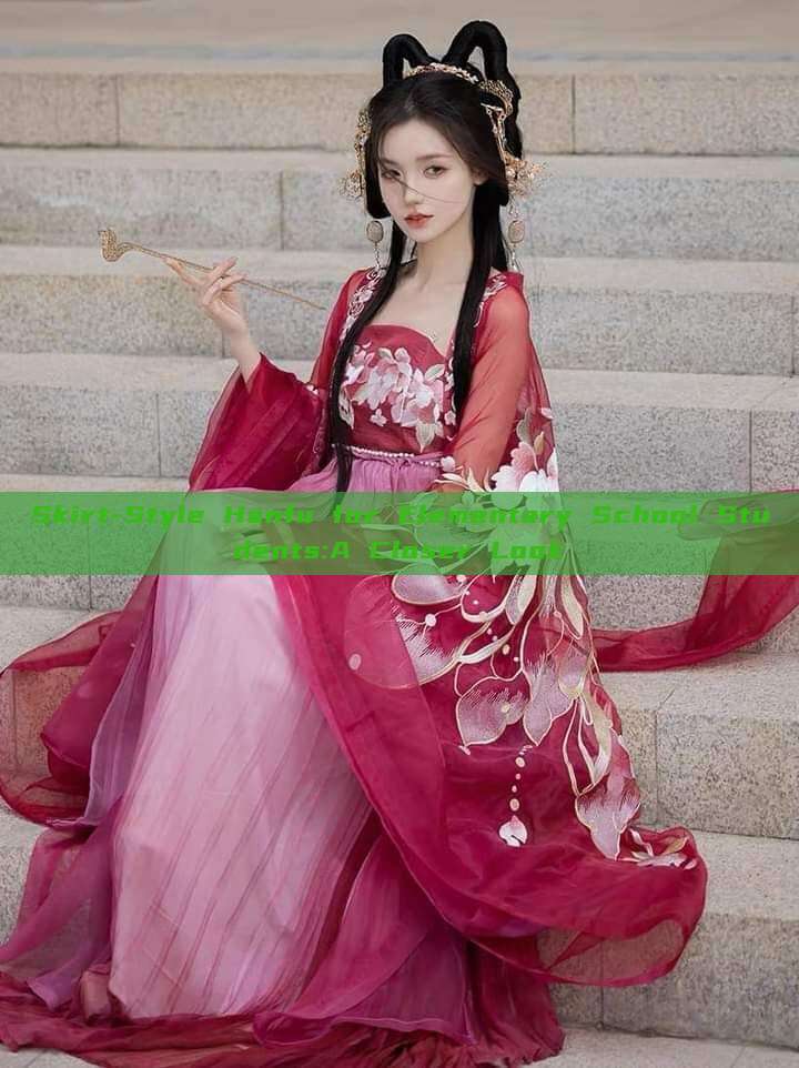 Skirt-Style Hanfu for Elementary School Students:A Closer Look Skirt-Style Hanfu for Elementary School Students:A Closer Look