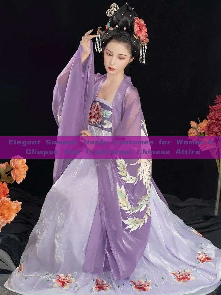 Elegant Summer Hanfu Costumes for Women:A Glimpse into Traditional Chinese Attire Elegant Summer Hanfu Costumes for Women:A Glimpse into Traditional Chinese Attire