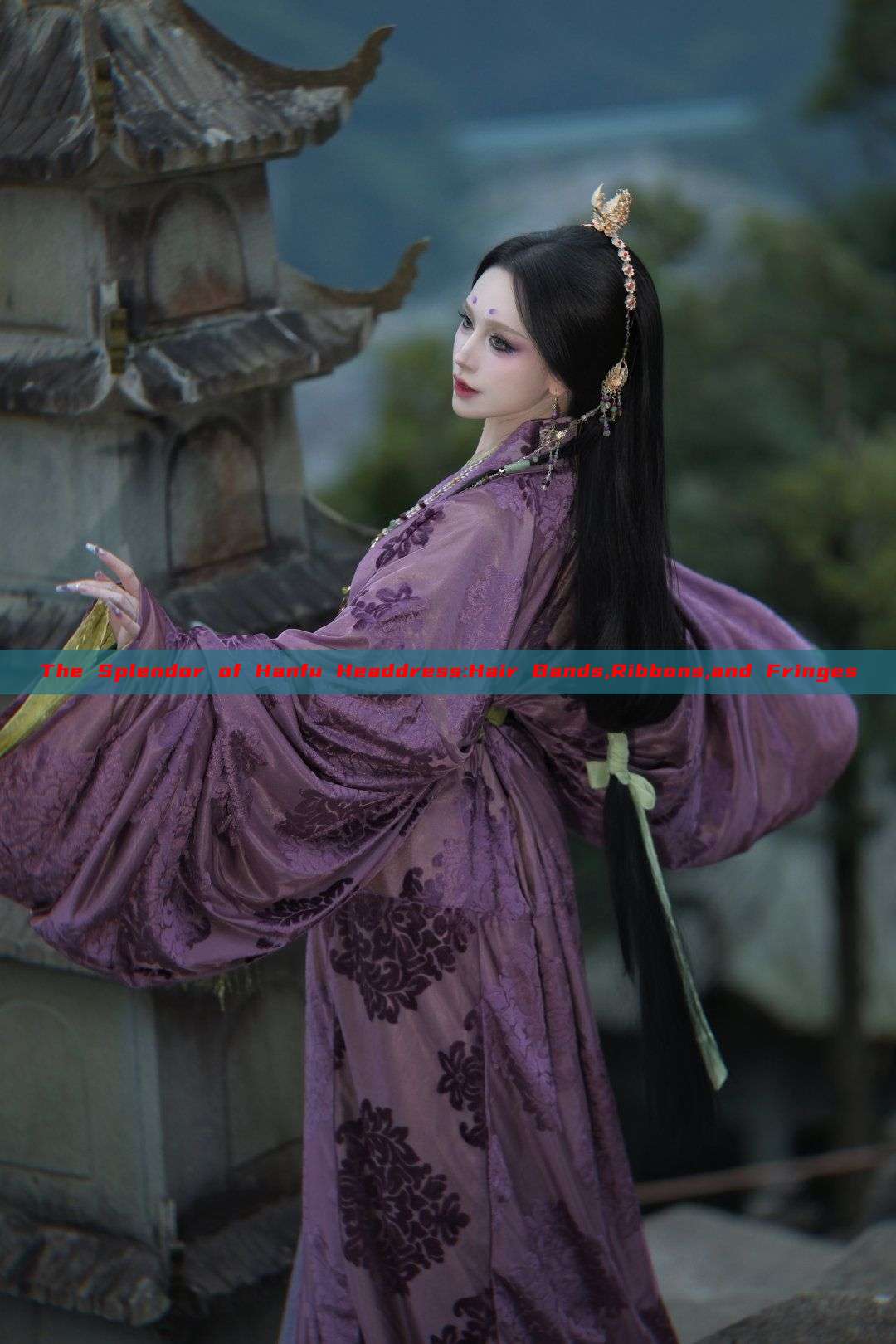 The Splendor of Hanfu Headdress:Hair Bands,Ribbons,and Fringes The Splendor of Hanfu Headdress:Hair Bands,Ribbons,and Fringes