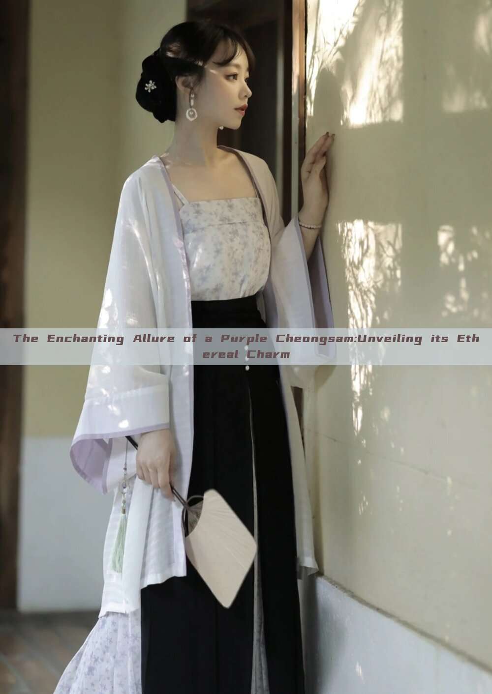 The Enchanting Allure of a Purple Cheongsam:Unveiling its Ethereal Charm
