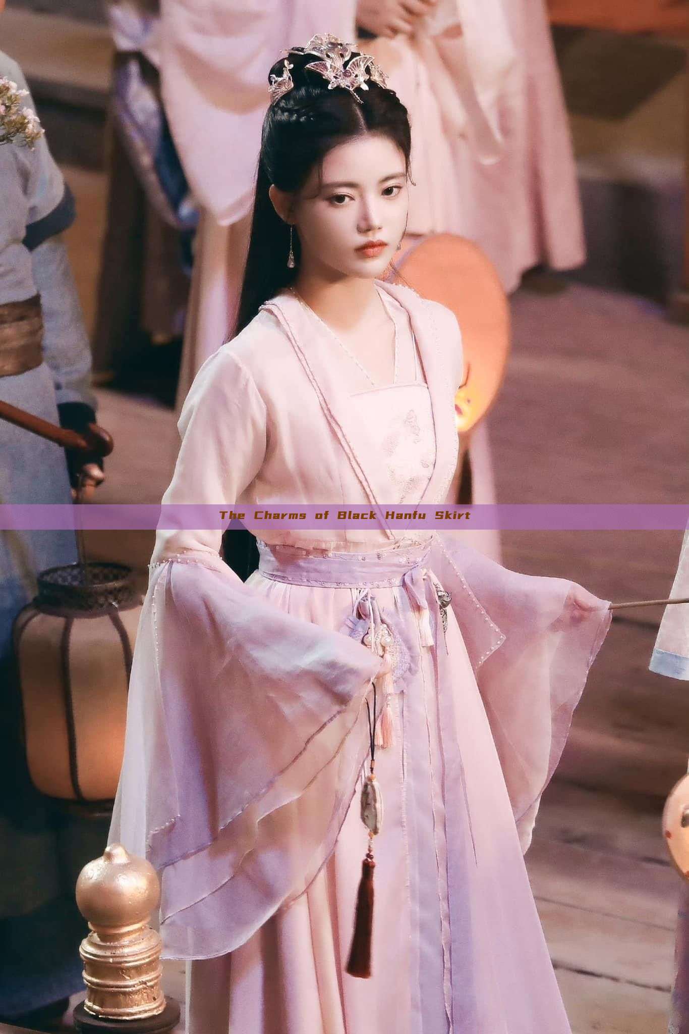The Charms of Black Hanfu Skirt The Charms of Black Hanfu Skirt