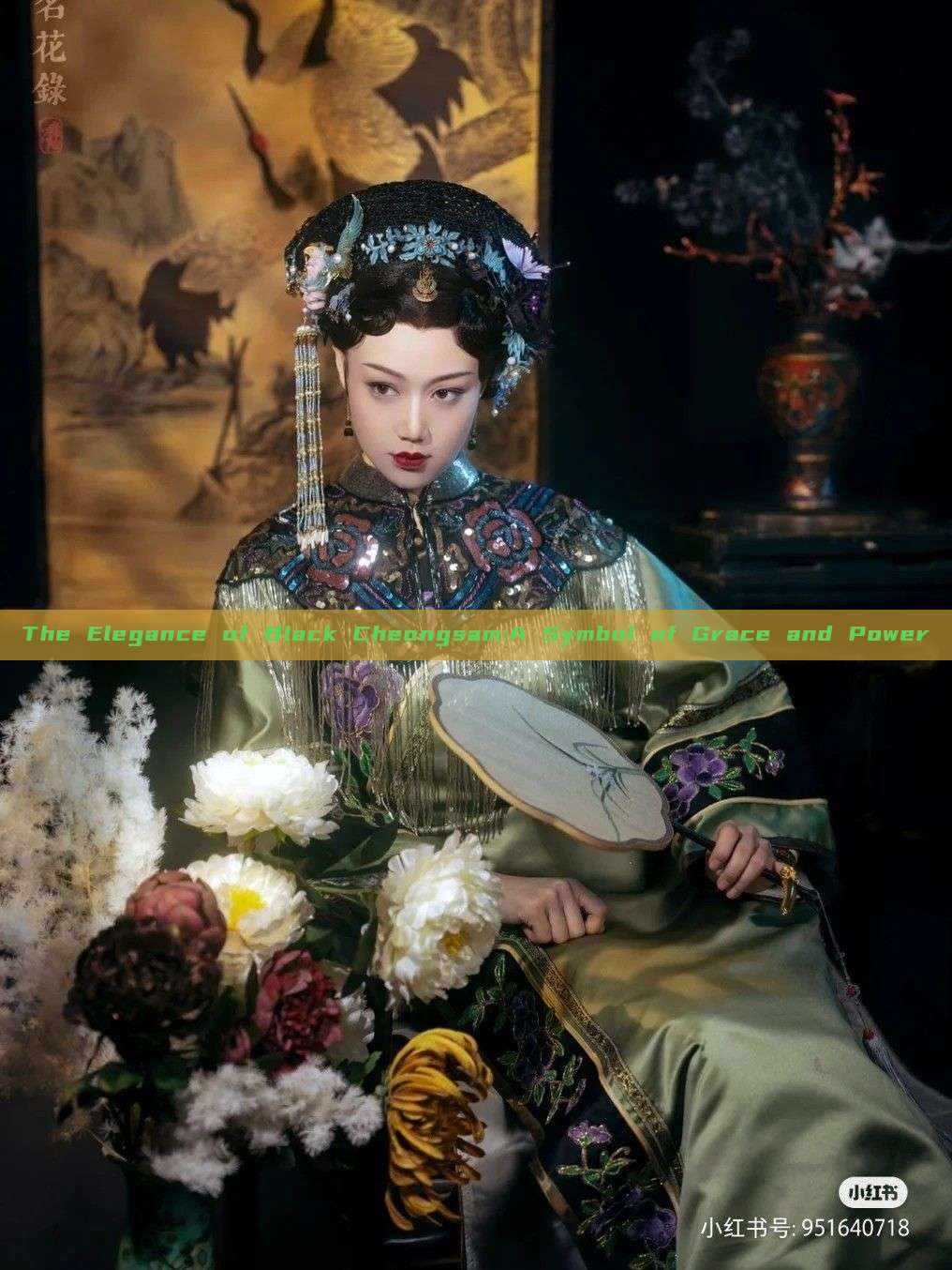 The Elegance of Black Cheongsam:A Symbol of Grace and Power The Elegance of Black Cheongsam:A Symbol of Grace and Power